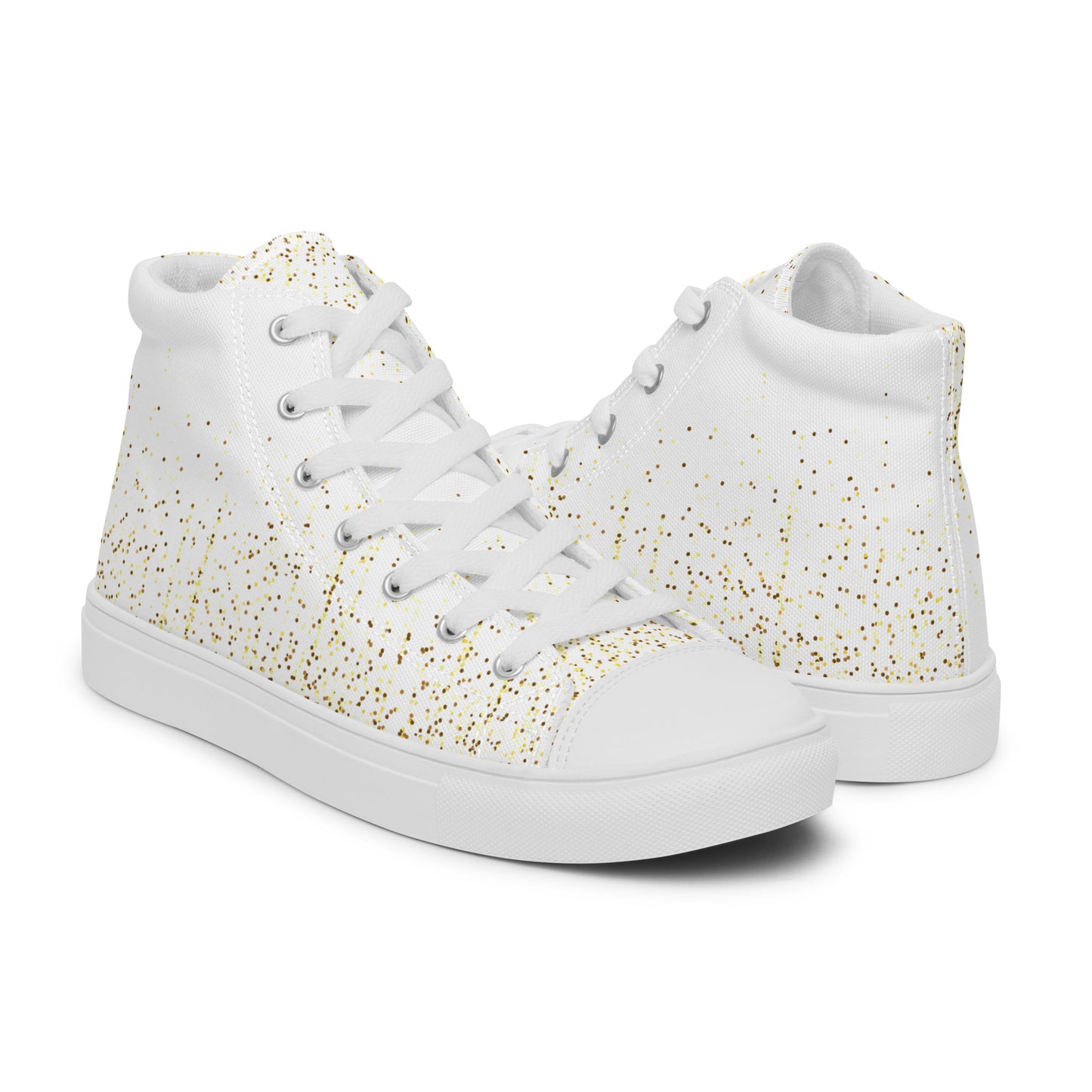 So Golden - Women’s Canvas High Tops