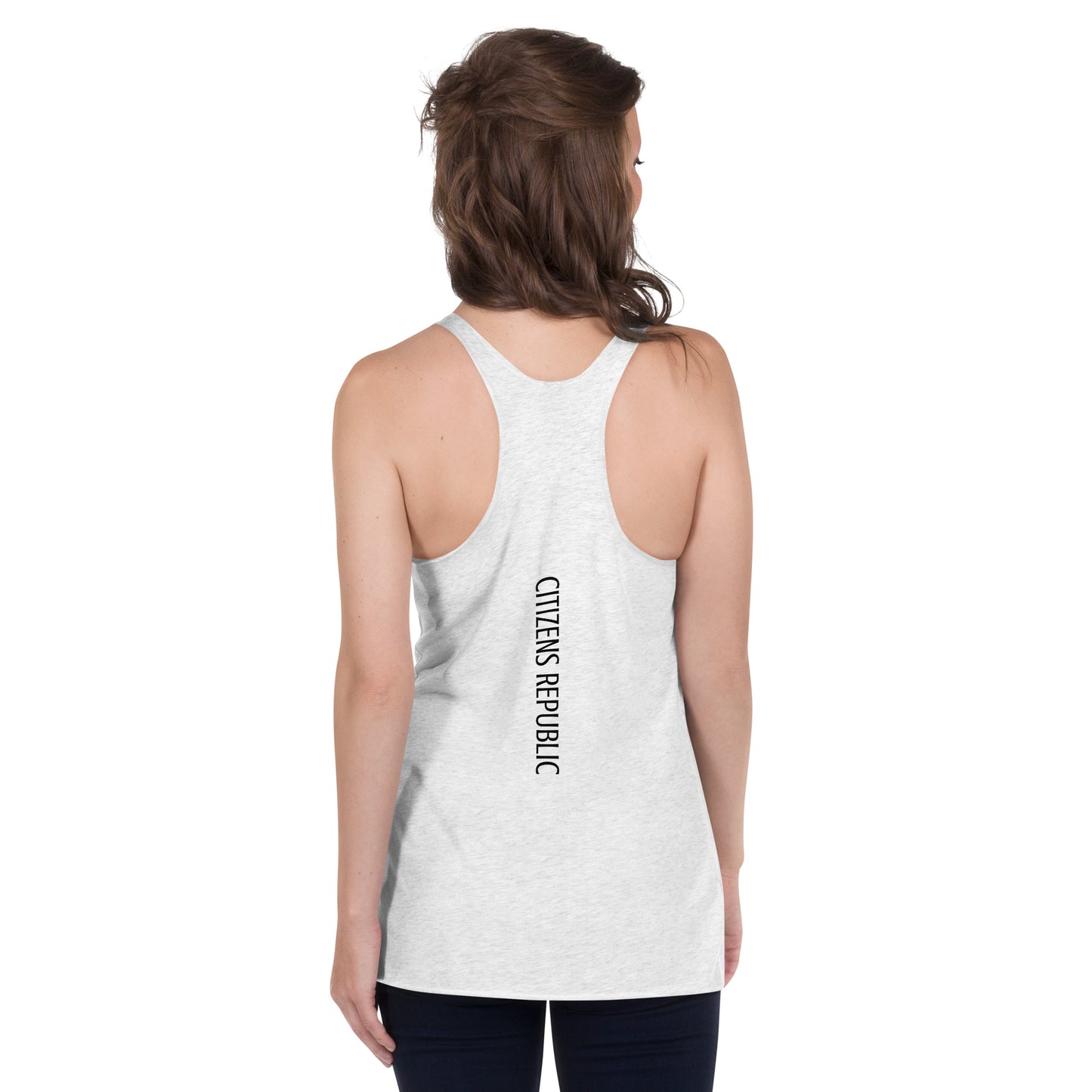 BE About It Racerback Tank