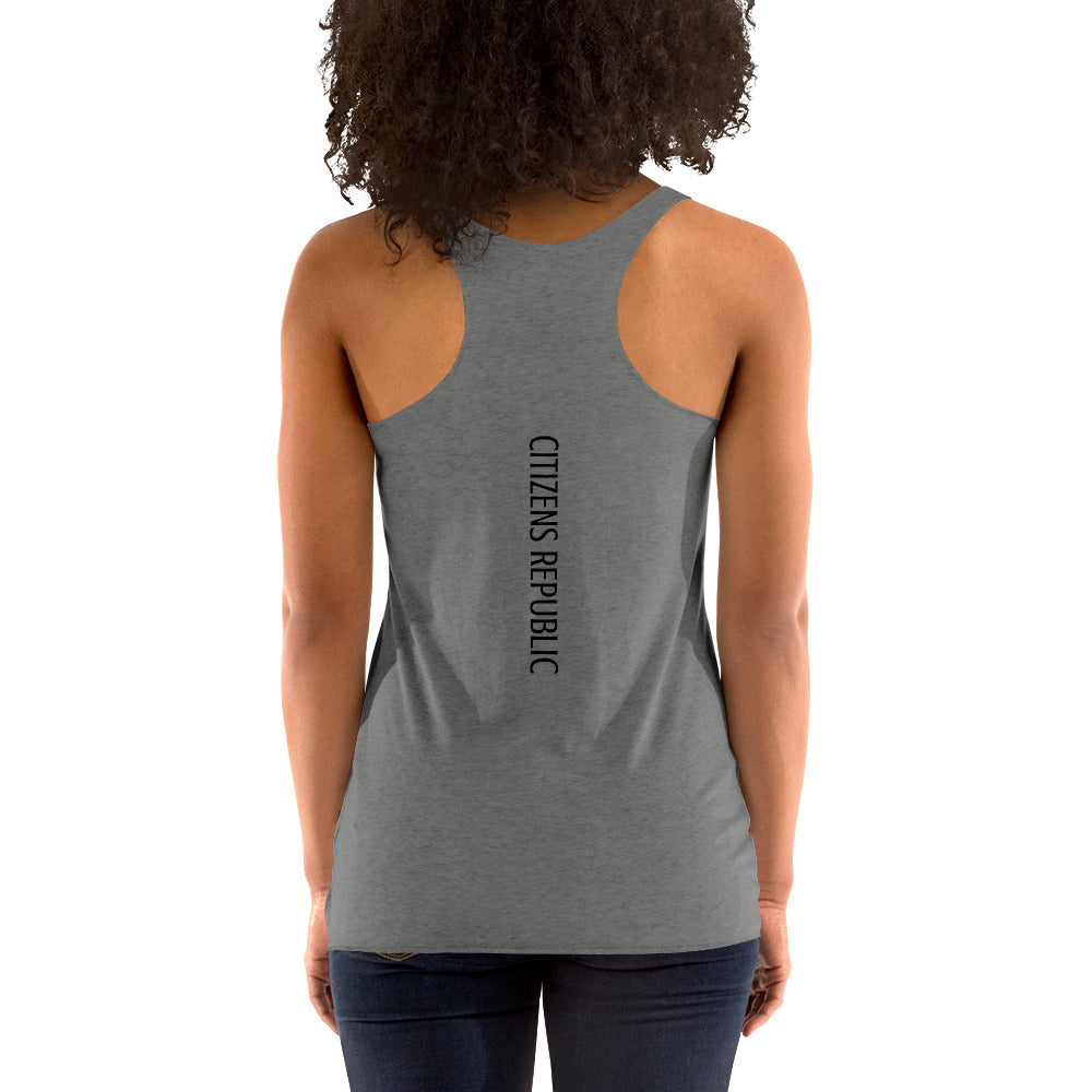 BE About It Racerback Tank