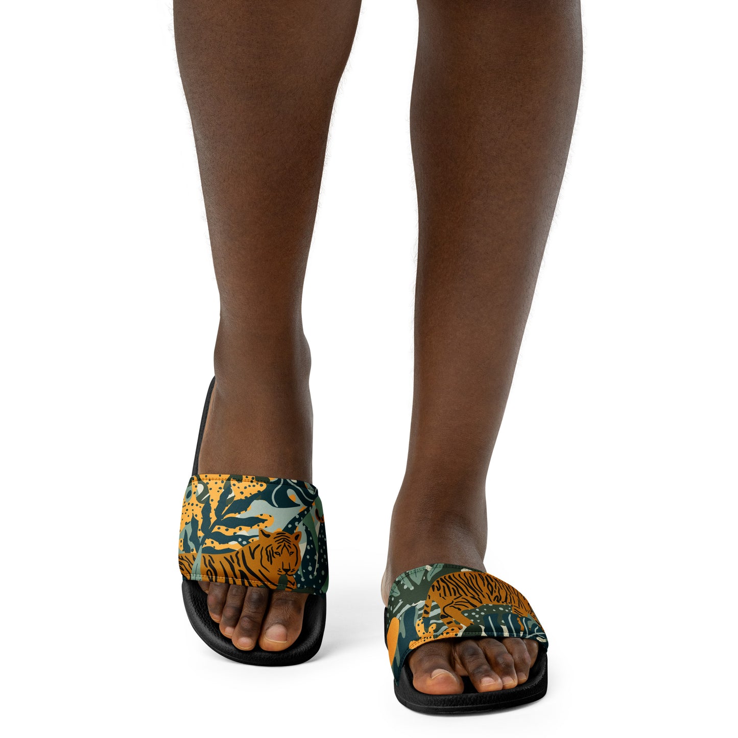 Jungle Print Womens Slides