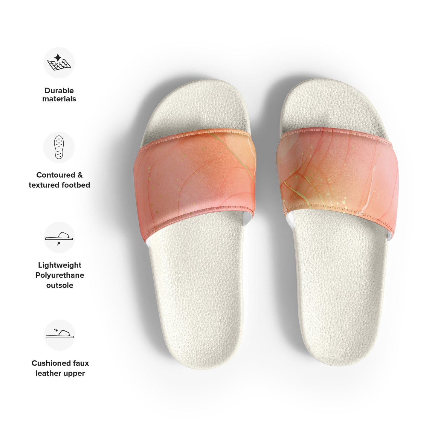 Coral Waves Women's Slides