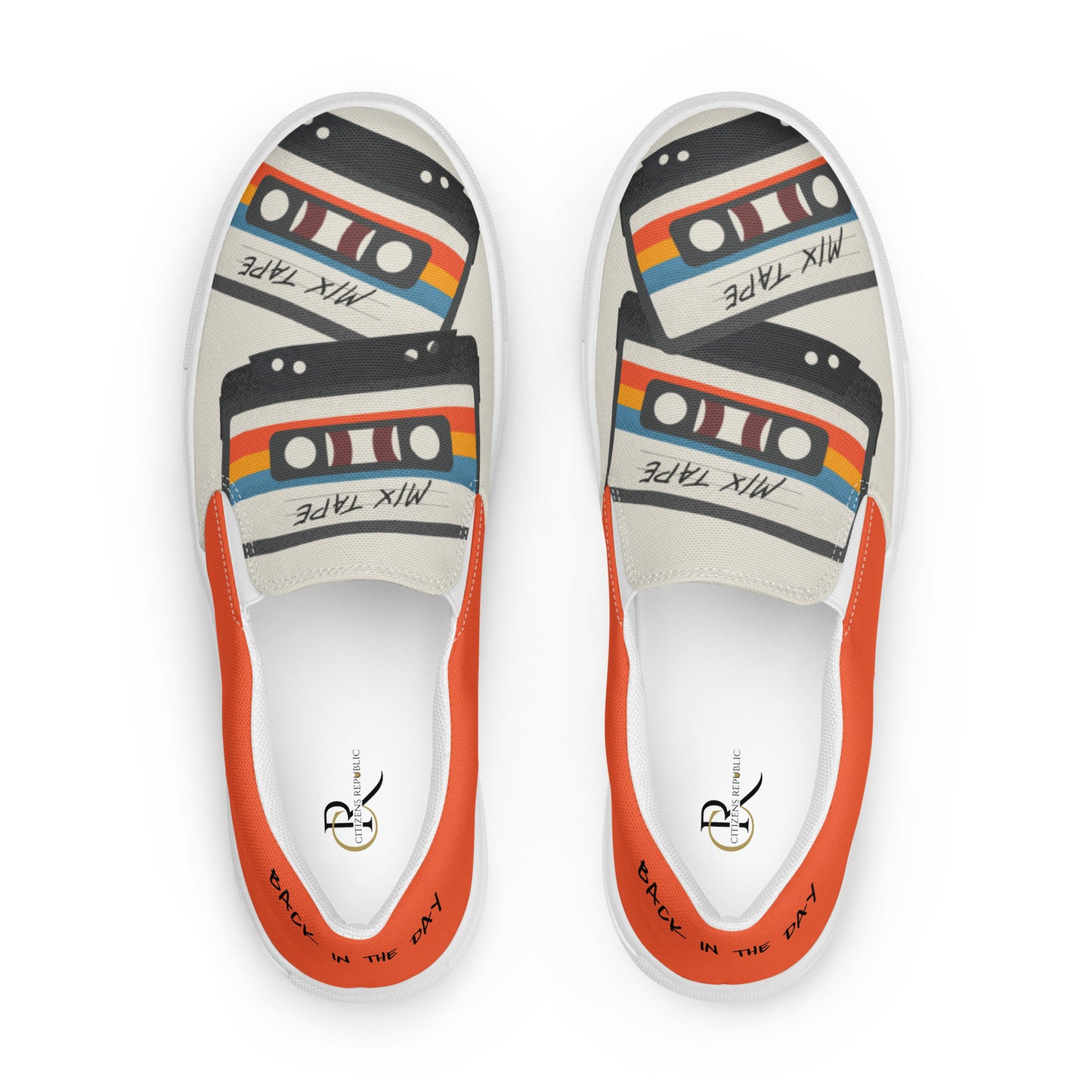 Mixed Tape - Women's Canvas Slip-On Sneaker